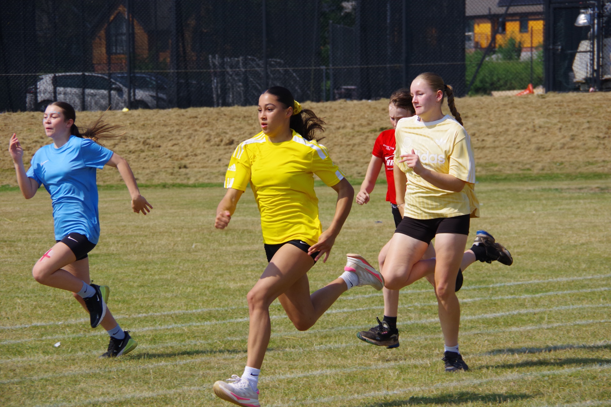 Students Running