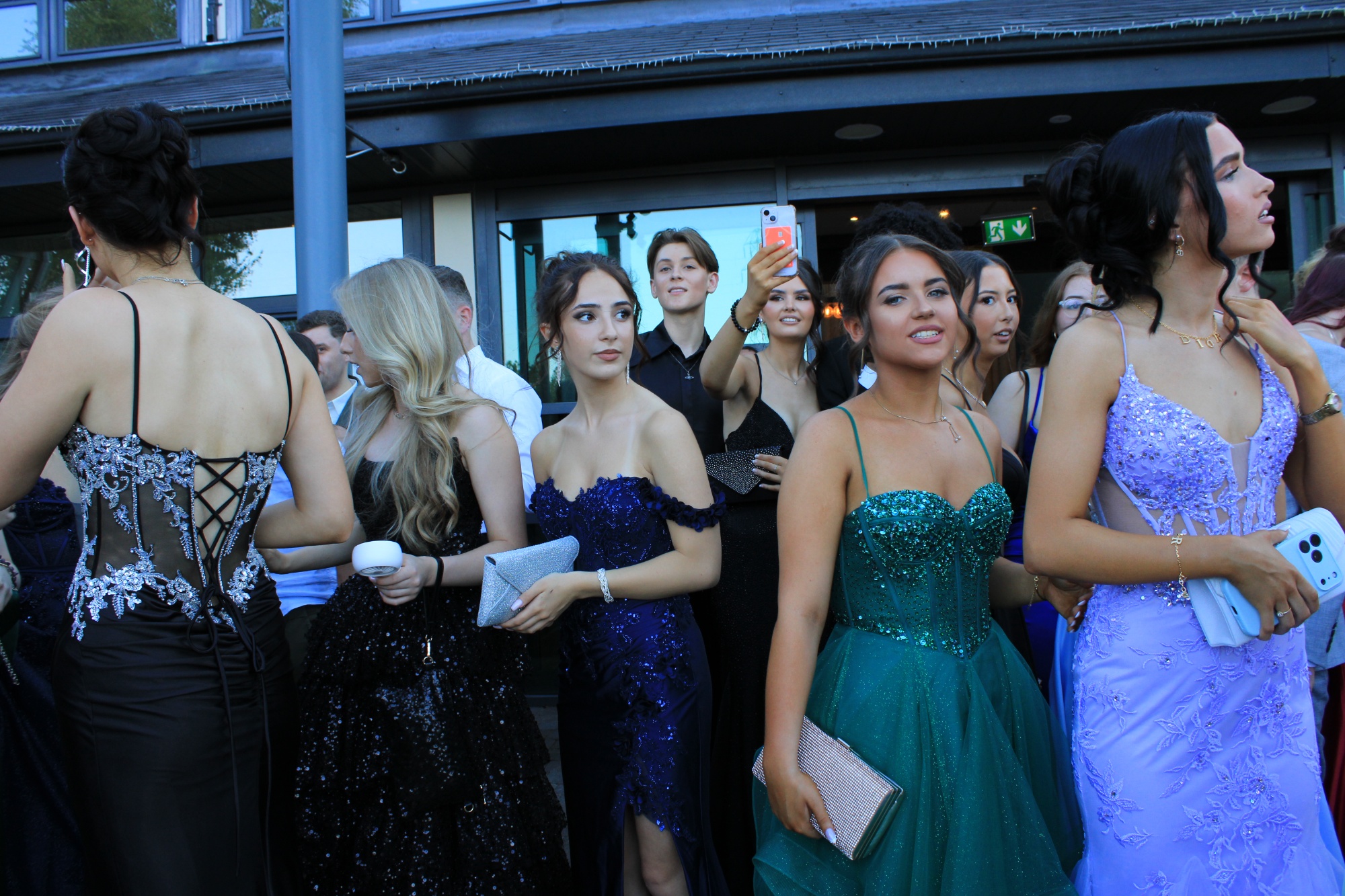 Girls at Prom