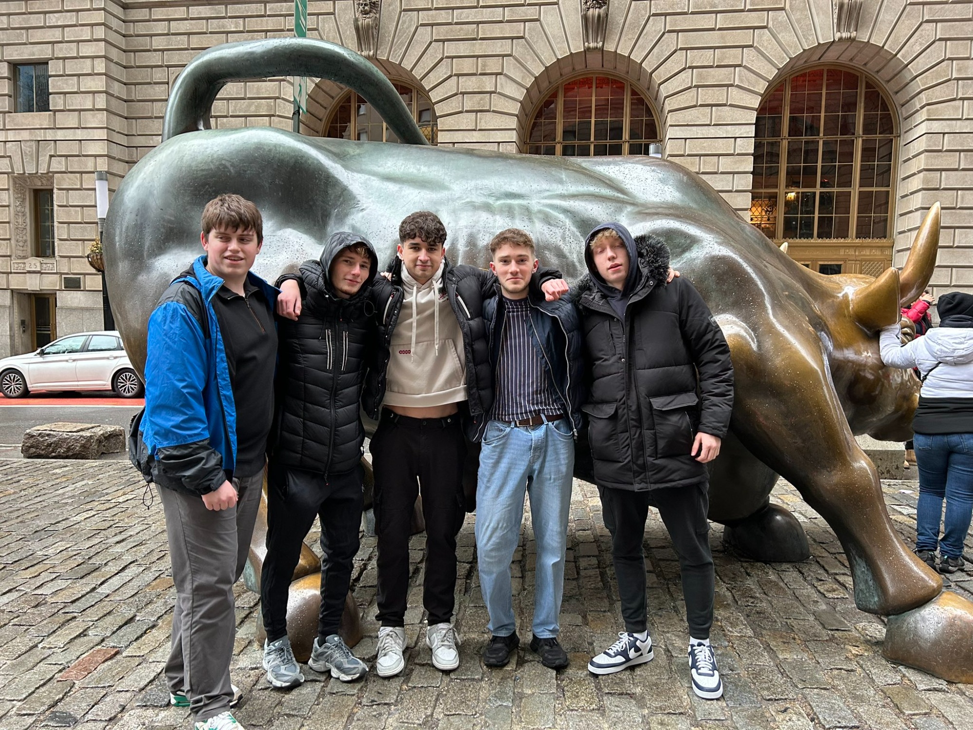 Photo of students in New York